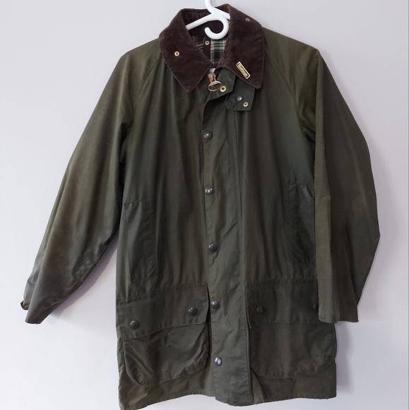 COPY - Vintage Barbour waxed canvas raincoat - Picture 1 of 7